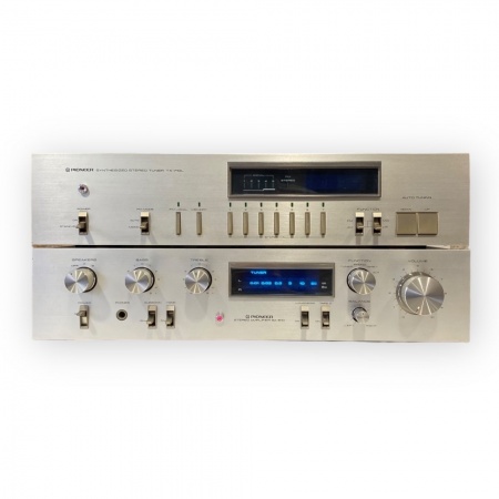 Pioneer SA-610 amplifier and TX-710L tuner