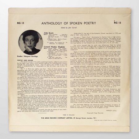 Anthology Of Spoken Poetry
