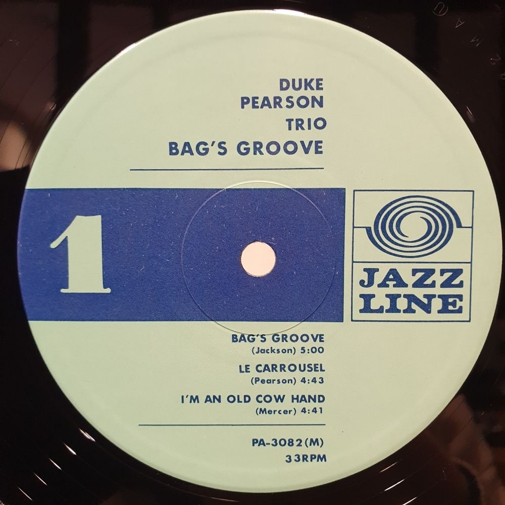 Duke Pearson Trio - Bag's Groove