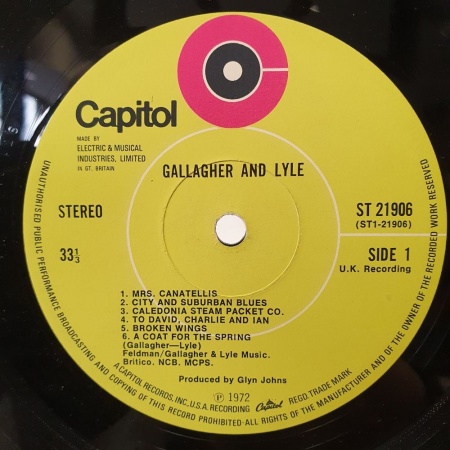 Benny Gallagher Graham Lyle