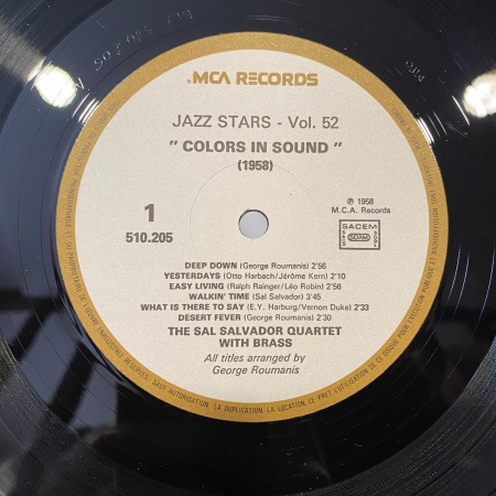 Colors In Sounds -Jazz Stars Vol. 52
