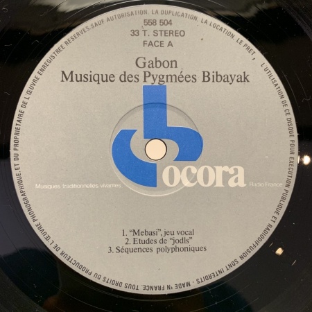 Gabon: Musique Des Pygmées Bibayak