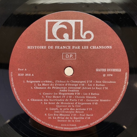 Histoire De France Par Les Chansons