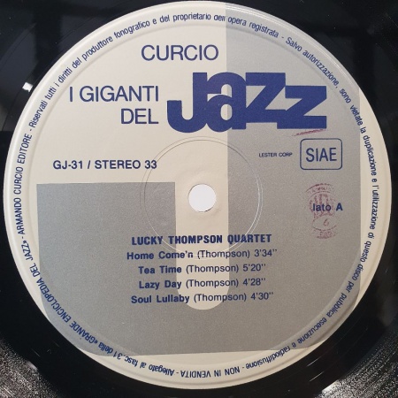 I Giganti Del Jazz Vol. 31