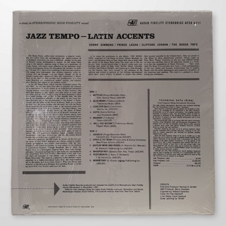 Jazz Tempo, Latin Accents!