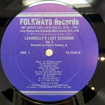 Leadbelly\'s Last Sessions Vol. 2