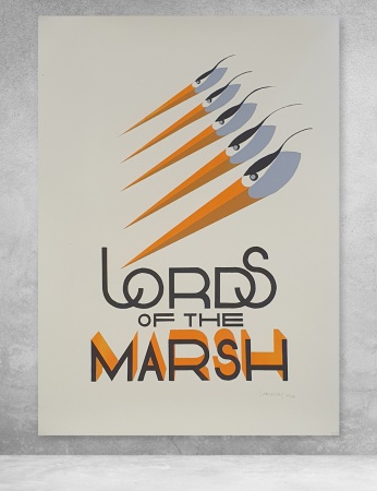 Lord of the march - Poster silkscreen - Natosito
