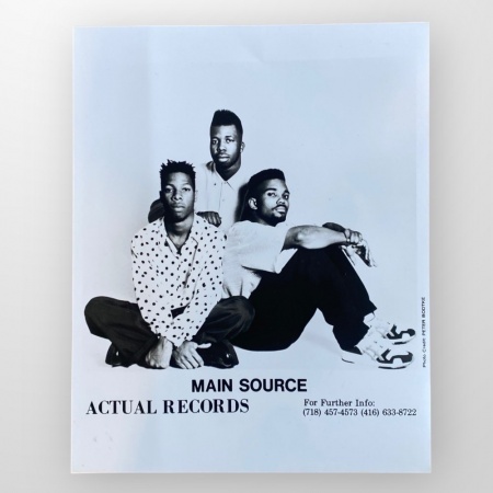 Main Source Promo picture / Actual Records
