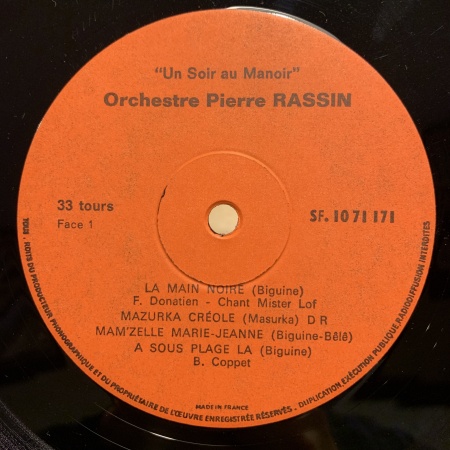 Pierre Rassin Au Manoir