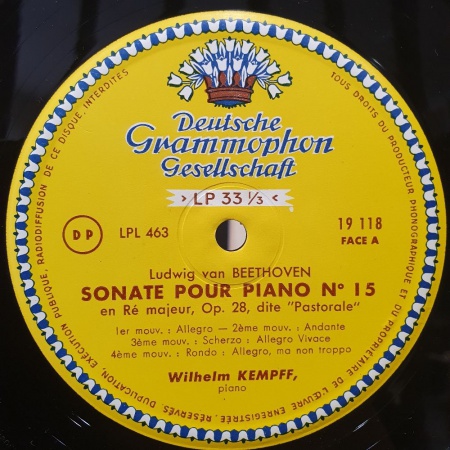 Sonates Pour Piano N° 15 En Ré Majeur \ Pastorale\  - N° 21 En Ut Majeur