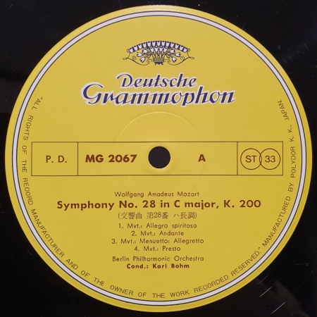 Symphony No. 28 (In C Major) No. 29 (In A Major)