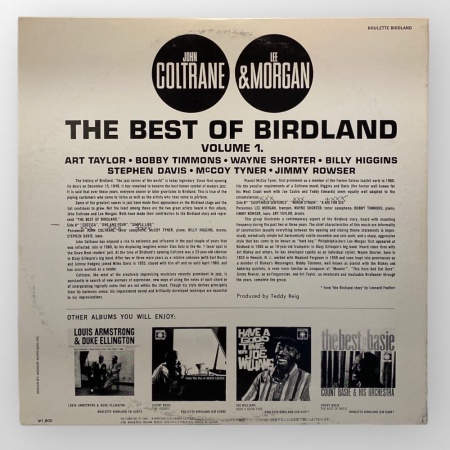 The Best Of Birdland: Volume 1.
