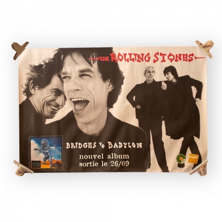 The Rolling Stones - Affiche Bridges to Babylon