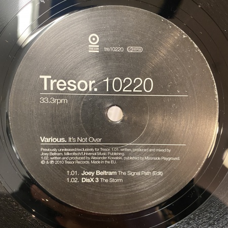 Tresor Compilation Vol. 13 - It\'s Not Over