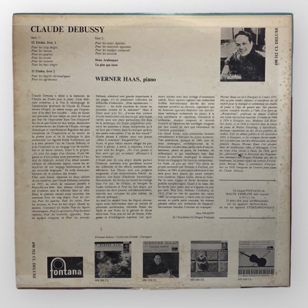 Werner Haas Interprète L\'Oeuvre Pour Piano De Debussy - Vol. 2